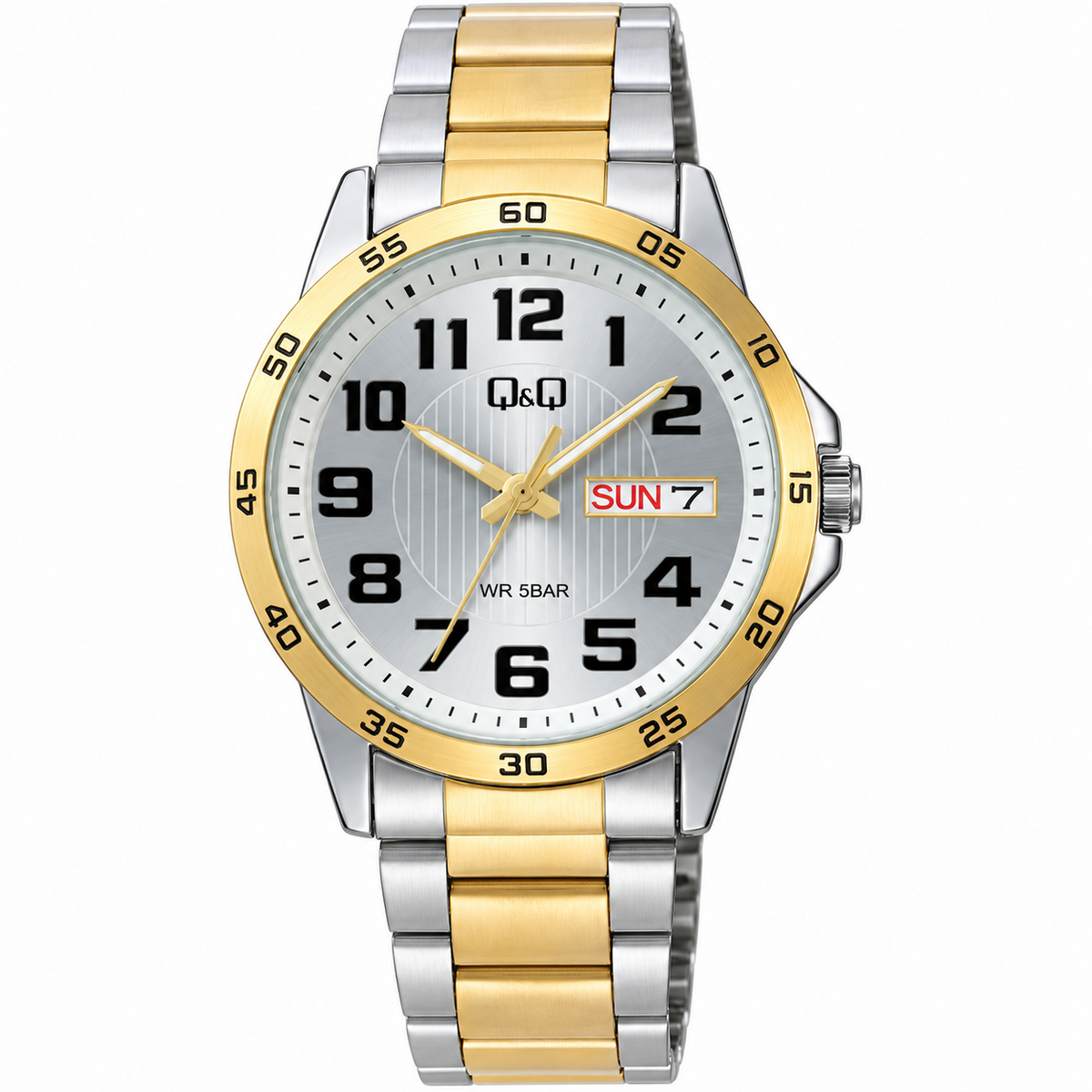 Reloj Q&Q para caballero - A37A-005PY - negro con detalles rojos