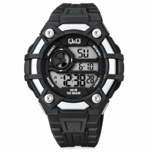 Reloj Q&Q para caballero – G18A-005VY – gris y negro