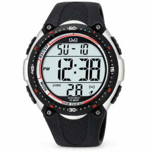 Reloj Q&Q para caballero – M010J002Y – pantalla digital redonda negra