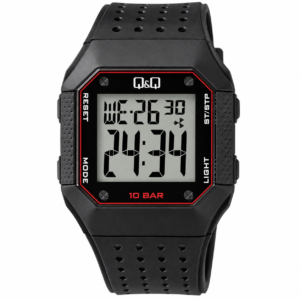 Reloj Q&Q para caballero – M158J002Y – pantalla digital negra