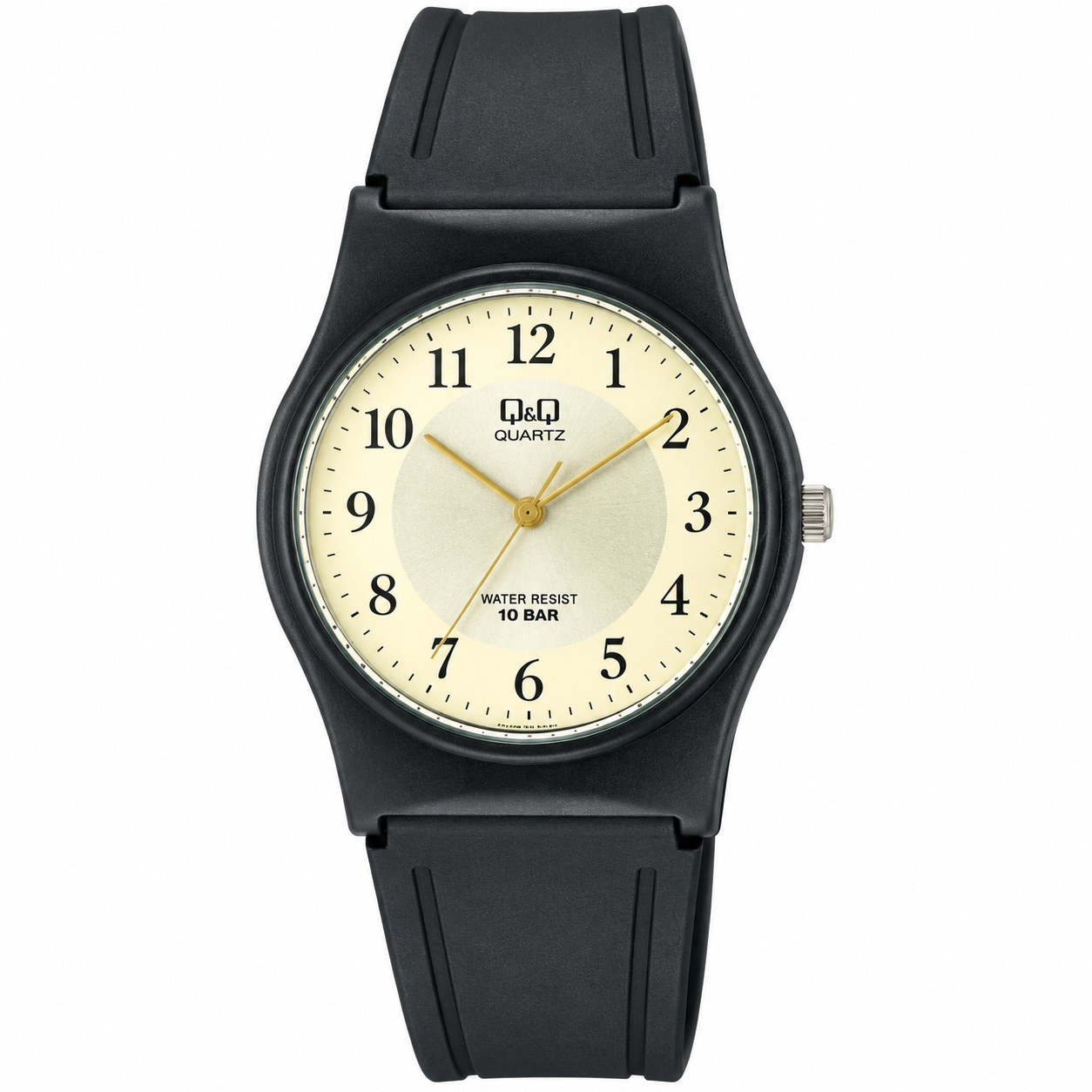 Reloj Q&Q para caballero - VP34J011Y - correa gris oscura y esfera crema