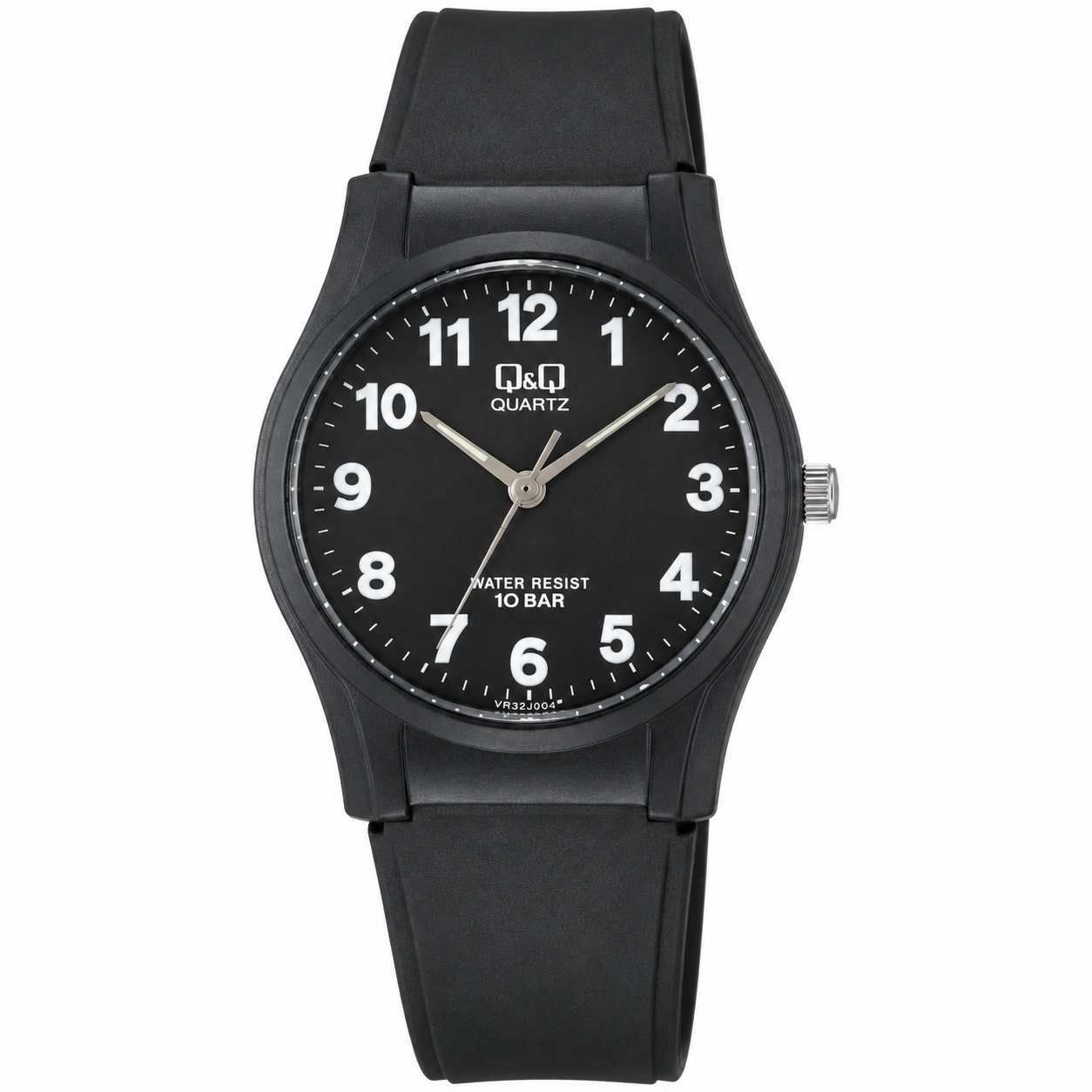 Reloj Q&Q para caballero - VQ02J004Y - correa negra y esfera negra