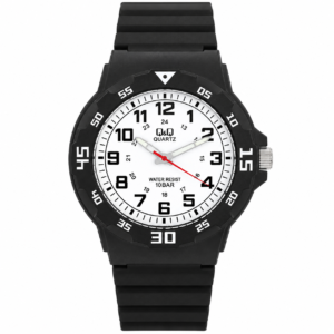 Reloj Q&Q para caballero – VR18J003Y – correa negra y esfera blanca