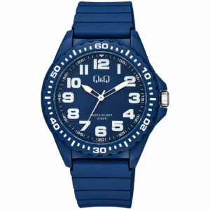 Reloj Q&Q para caballero – VS16J009Y – correa azul y esfera azul